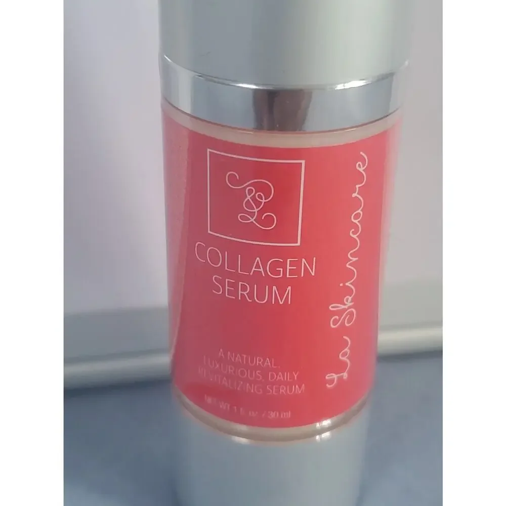 La Skincare Pro Collagen Serum Daily Revitalizing Anti-Aging Face Lift 1oz New